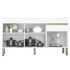 Armário De Cozinha E Balcão Com Tampo 150cm Lina Z06 Supremo/