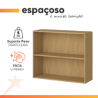 Armário De Cozinha E Lavanderia Com 2 Portas Duplo Aéreo Módu