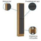 Armário De Cozinha E Paneleiro Itatiaia Lisboa 2 Portas 0,40m