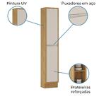 Armário De Cozinha E Paneleiro Itatiaia Lisboa 2 Portas 0,40m