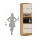 Armário De Cozinha E Paneleiro Itatiaia Lisboa Para Forno Mic