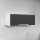 Armário De Cozinha Em Aço 1 Para Geladeira Porta Horizontal B