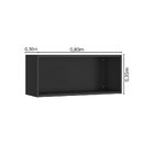 Armário De Cozinha Em Aço 1 Porta Basculante 80cm Exclusive I