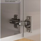 Armário De Cozinha Em Aço 2 Portas 80cm Com Dobradiças Slow M