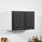 Armário De Cozinha Em Aço 2 Portas 80cm New Premium Itatiaia