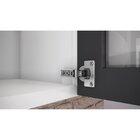 Armário De Cozinha Em Aço 2 Portas De Vidro 70cm Florença Ita