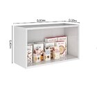 Armário De Cozinha Em Aço 2 Portas Para Geladeira 80cm New Pr