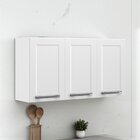 Armário De Cozinha Em Aço 3 Portas 105cm Florença Itatiaia  B