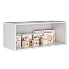 Armário De Cozinha Em Aço Para Geladeira 1 Porta Horizontal B