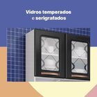 Armário De Cozinha Em Aço Triplo 6 Portas 3 Gavetas Mirage Ne