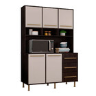 Armário De Cozinha Flex 05 Portas E 03 Gavetas Kit5322 Araplac