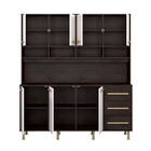 Armário De Cozinha Flex 07 Portas E 03 Gavetas Kit7322 Araplac