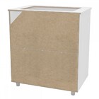 Armário De Cozinha Floreal 2 Portas Para Cooktop Branco - Pnr