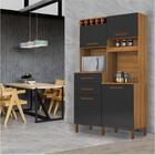 Armário De Cozinha França 4 Portas E 2 Gavetas Arte Móveis Fr