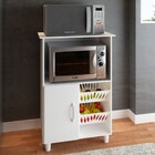 Armário De Cozinha Fruteira Amanda 1 Porta Espaço Para Forno