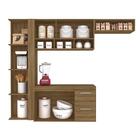 Armário De Cozinha Galicia 4 Pçs 3 Portas Boreal - Móveis Ara