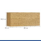 Armário De Cozinha Geladeira Dakota Cinamomo