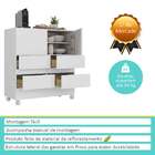 Armário De Cozinha Helena 2 Portas 4 Gavetas Branco - Moville