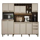 Armário De Cozinha Isis 11 Portas 2 Gavetas Mobycasa Moveis I