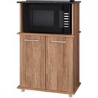 Armário De Cozinha Isis 2 Portas Rústico/carvalho - Nicioli