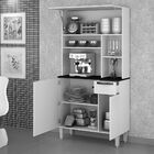 Armário De Cozinha Jaspe 3 Portas E 1 Gaveta Sallêto Branco