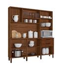 Armário De Cozinha Kit 6 Portas Ferrara Kits Paraná