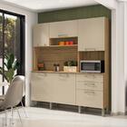 Armário De Cozinha Kit 6 Portas Ferrara Kits Paraná