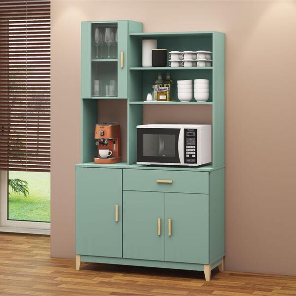 Armário De Cozinha Legno Com 4 Portas  - Oliva