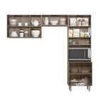 Armario De Cozinha Lemon Com 8 Portas 222 Cm