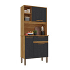 Armário De Cozinha Lia 3 Portas 1 Gaveta Salleto