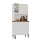 Armário De Cozinha Lia 3 Portas 1 Gaveta Salleto