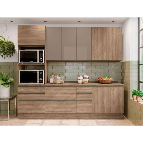 Armário De Cozinha Linha Maxxi Aéreo 80cm 2 Portas Em Mdp