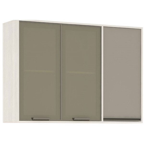 Armário De Cozinha Luciane 3 Portas Linea