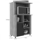 Armário De Cozinha Lyon 1 Porta 3 Prateleiras Com Fruteira Ma