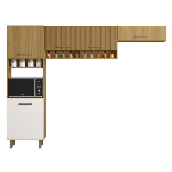 Armario De Cozinha Maia Com 5 Portas