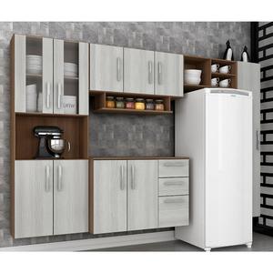 Armario De Cozinha Mara 5 Pecas Terraro Naturaly Moveis Arapongas Leroy Merlin Des produits pour toute la maison : cozinha mara 5 pecas terraro naturaly