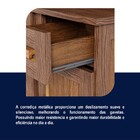 Armário De Cozinha Maranhão 8 Portas 4 Gavetas Com Vidro Ypê