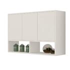 Armário De Cozinha Maringá Branco - Moveise