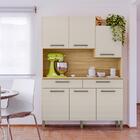 Armário De Cozinha Modena 6 Portas 2 Gavetas Freijó/soft - Ki