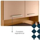 Armário De Cozinha Modena 6 Portas 2 Gavetas Freijó/vanilla -