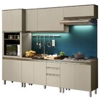 Armário De Cozinha Modulada 271cm 6 Peças Torre Quente Perfec