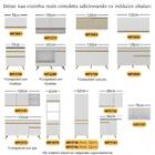 Armário De Cozinha Modulada Compacta 225cm Com Balcão Para Co