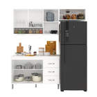 Armário de Cozinha Modulada Compacta Fidelitá Viena 3 Peças 1