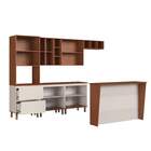 Armário De Cozinha Modulada Completa 10 Peças 14 Linha Auris