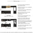 Armário De Cozinha Modulada Completa 357cm Com Balcão Para Co