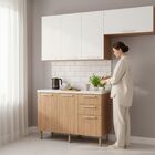 Armário De Cozinha Modulada Completa 4 Peças Copacabana Móvel