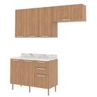 Armário De Cozinha Modulada Completa 4 Peças Copacabana Móvel