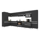 Armário De Cozinha Modulada Completa Canto 409cm Com Balcão P