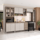 Armário de Cozinha Modulada Completa Fidelitá Paris 5 Peças 2