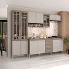 Armário de Cozinha Modulada Completa Fidelitá Paris 5 Peças 2